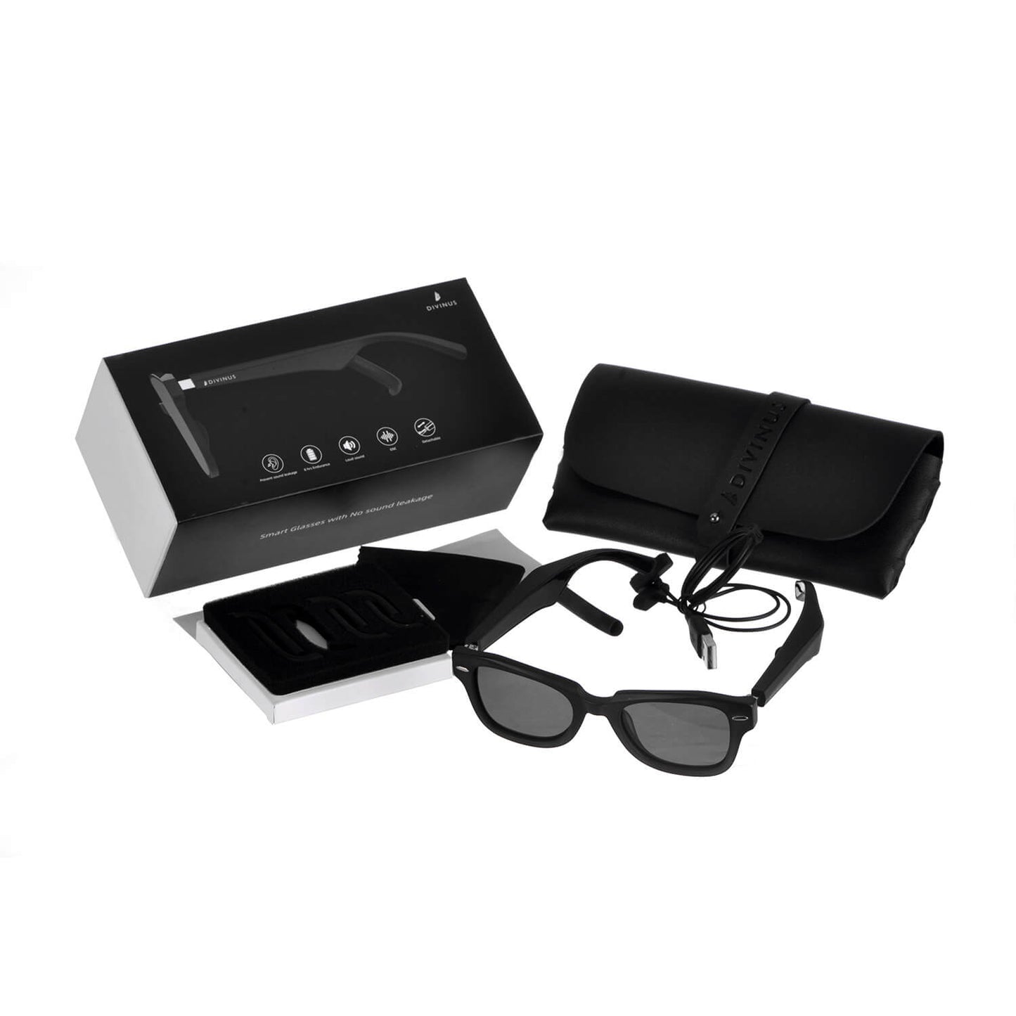Divinus GT03-03 Smart Audio Sunglasses with Magic Wand-5