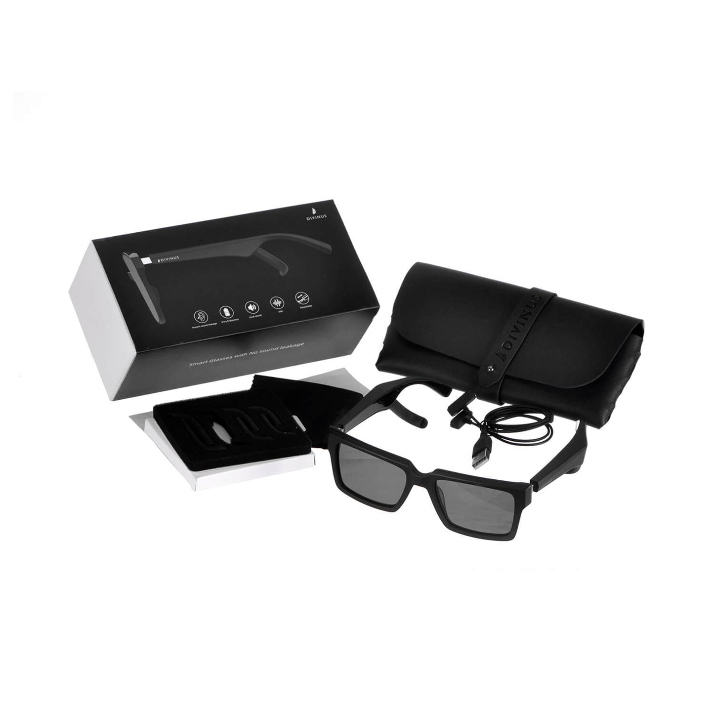 Divinus GT03-04 Smart Audio Sunglasses with Magic Wand-5