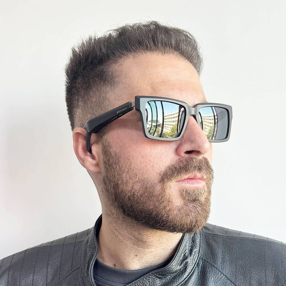 Divinus GT03-04 Smart Audio Sunglasses with Magic Wand no sound leaking
