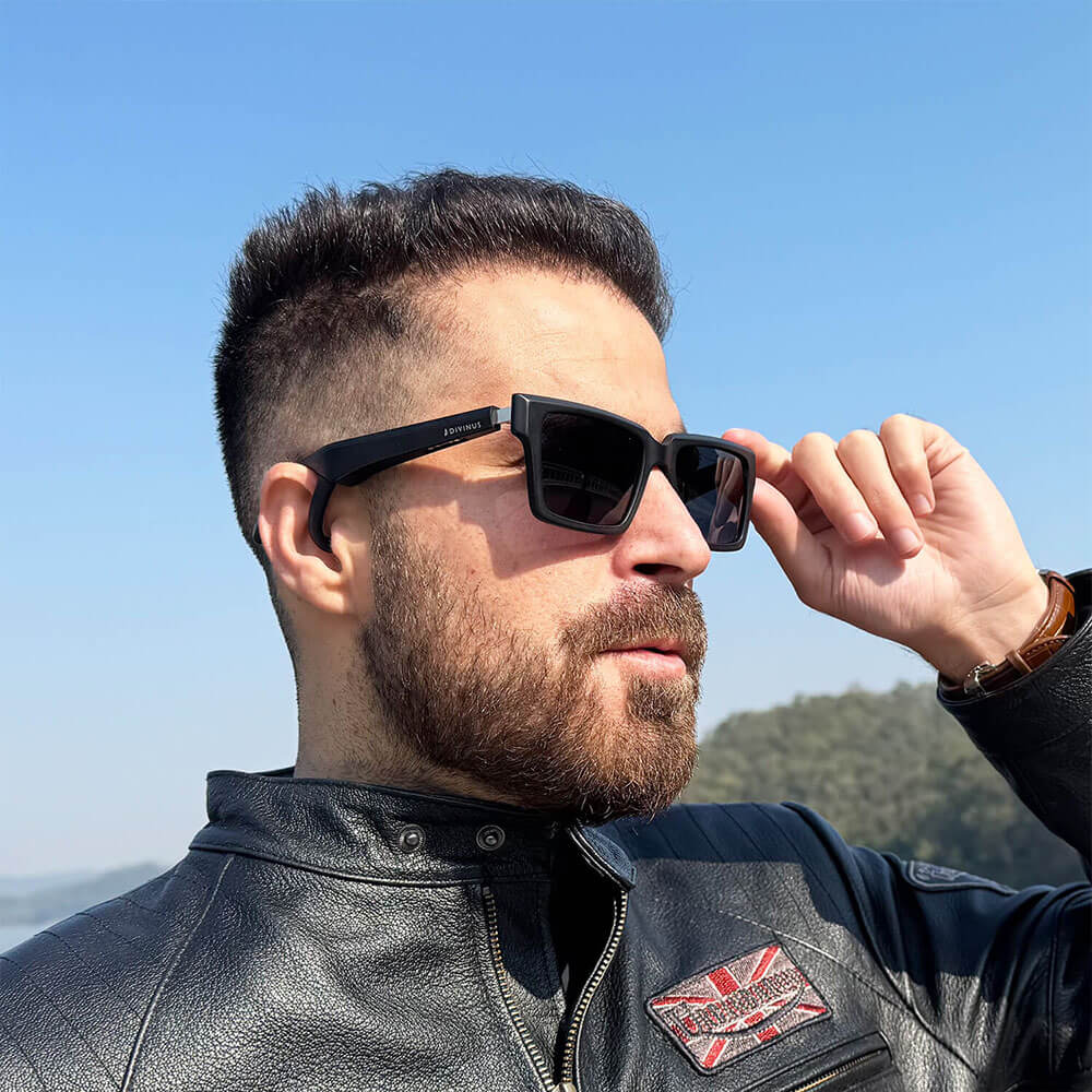 Divinus GT03-04 Smart Audio Sunglasses with Magic Wand no sound leaking