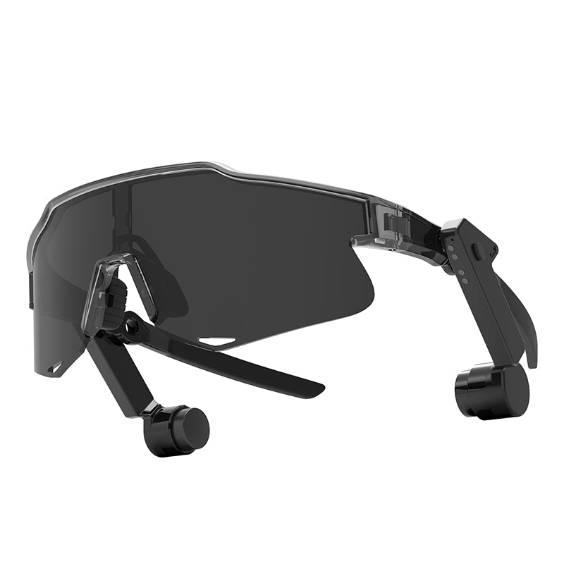 Cycling bone conduction glasses