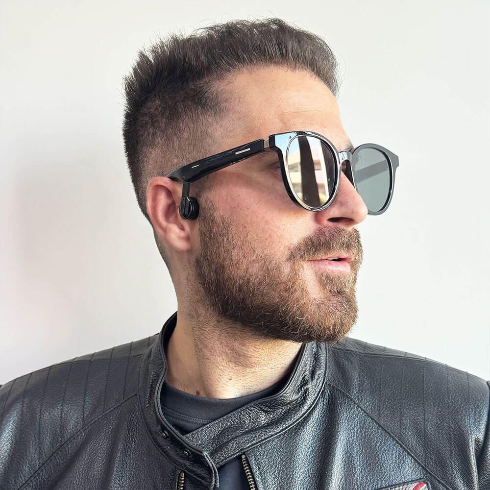 Divinus Apollo R Bone Conduction Smart Audio Sunglasses with no sound leakage