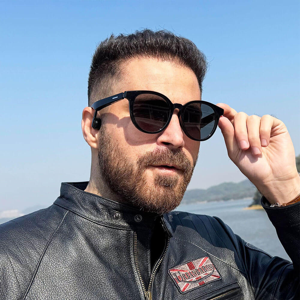 Divinus Apollo R Bone Conduction Smart Audio Sunglasses with no sound leakage