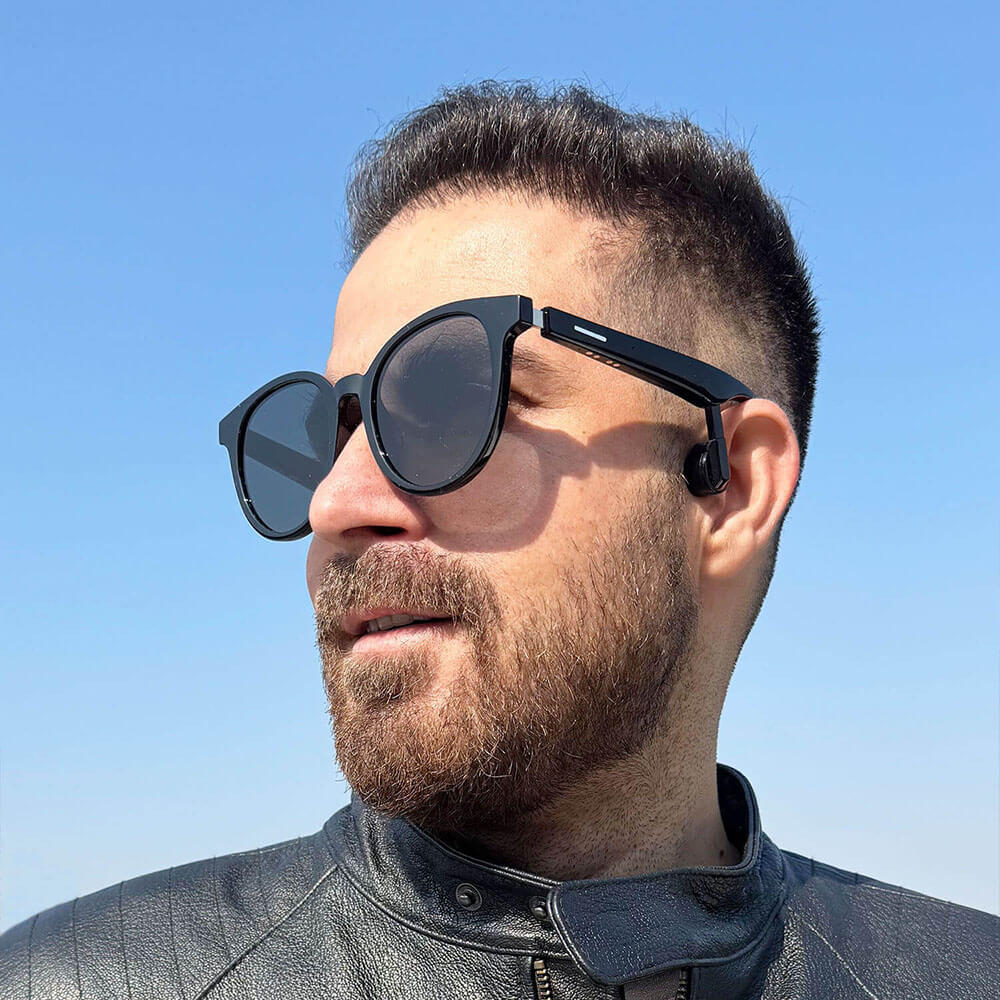 Divinus Apollo R Bone Conduction Smart Audio Sunglasses with no sound leakage