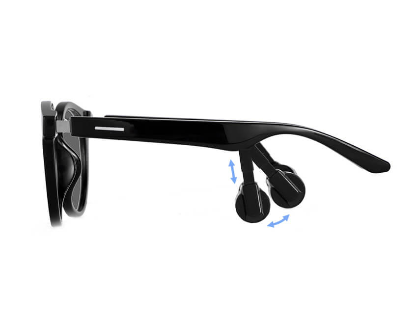 Divinus Apollo R Bone Conduction Smart Audio Sunglasses 3D Adjustment Bone-conduction Drivers