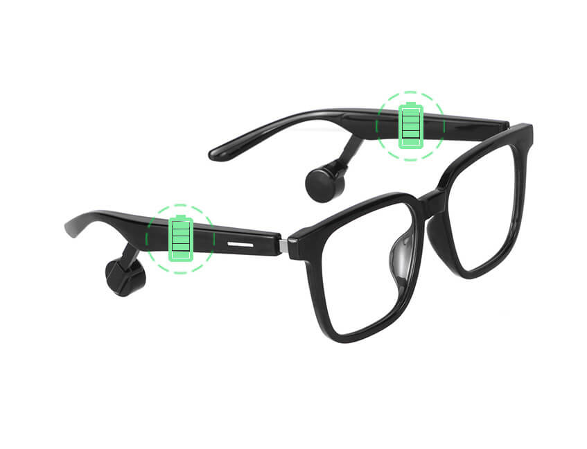 Divinus Apollo S Bone Conduction Smart Audio Glasses long battery life