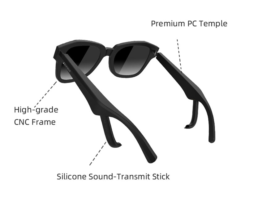 Divinus GT03-03 Detachable Smart Audio Sunglasses