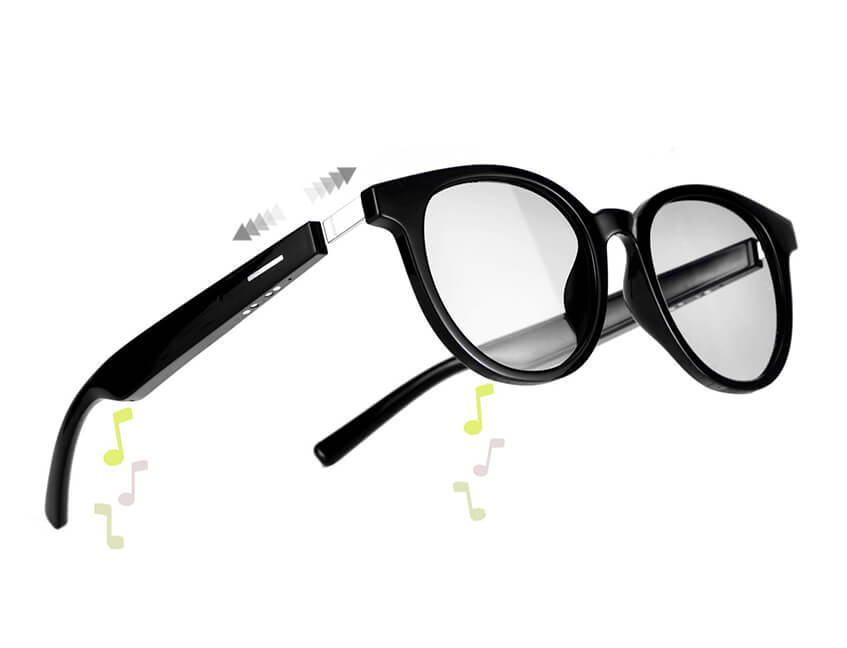 Divinus GT05-R Smart Audio Glasses with Customized Loudspeaker
